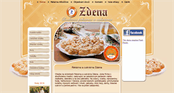 Desktop Screenshot of pekarnazdena.com